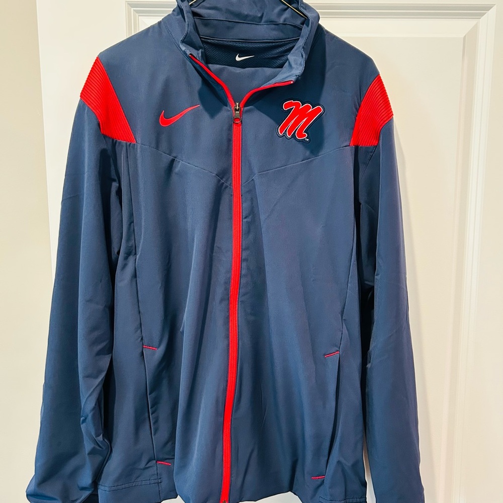 Nike Ole Miss Men's Navy Warmup Suit